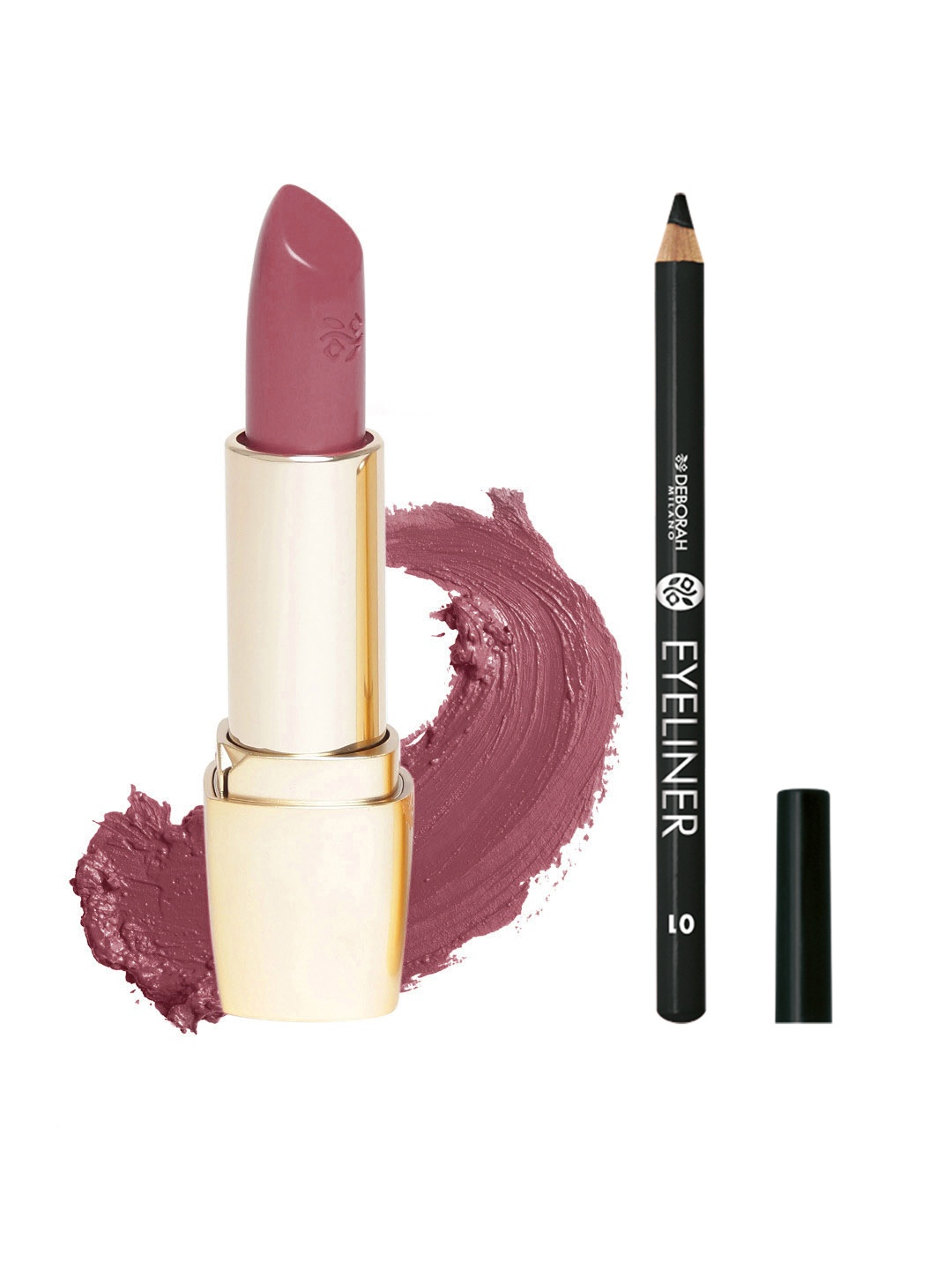 

Deborah Milano Set of 2 Makeup Kit, Mauve
