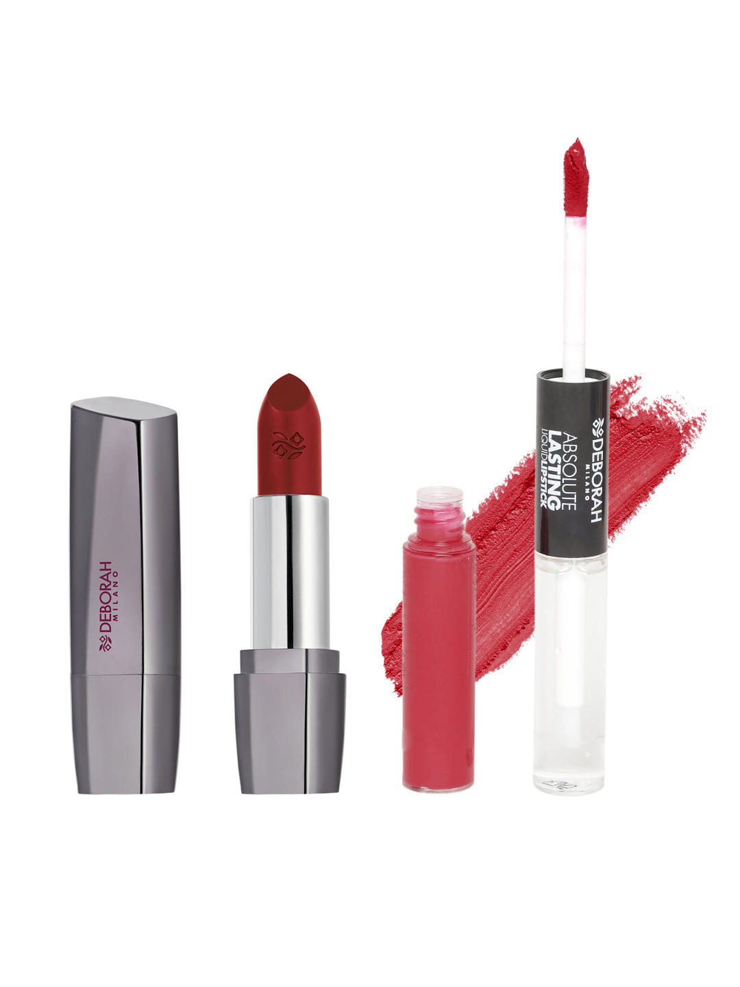 

Deborah Milano Set of 2 Lipsticks, Red
