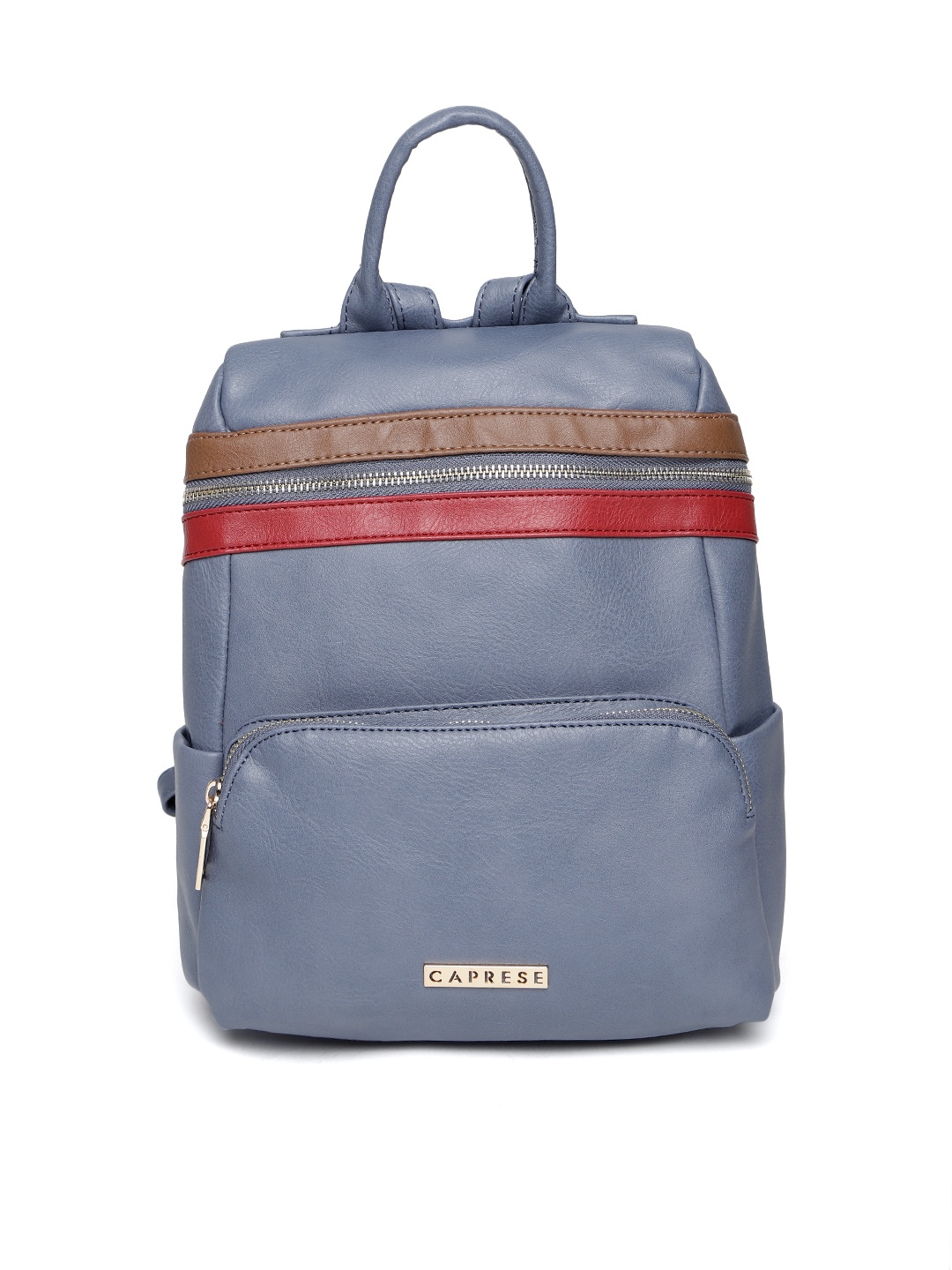 

Caprese Women Blue Solid Backpack