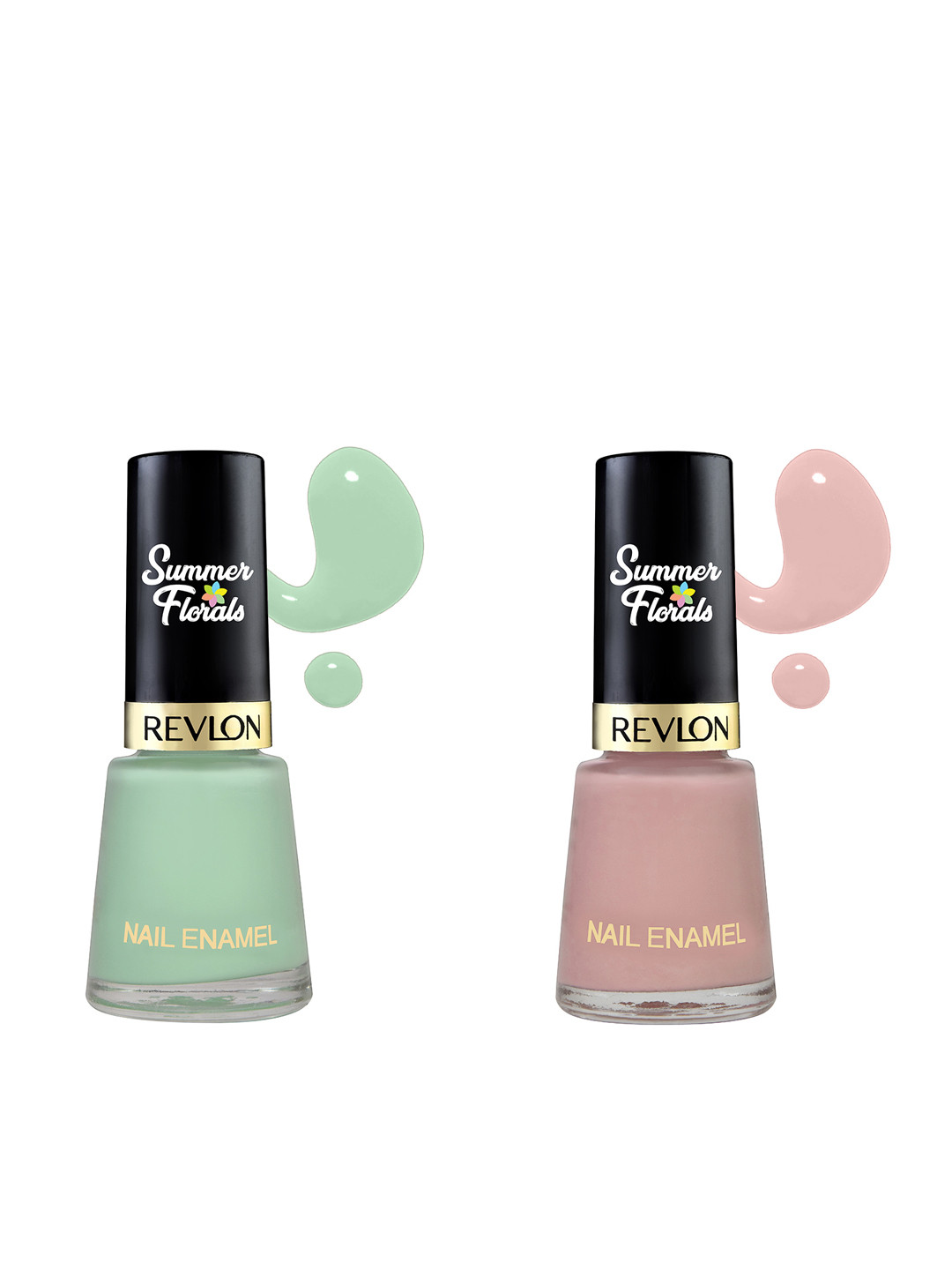 

Revlon Set Of 2 Nail Enamel, Green