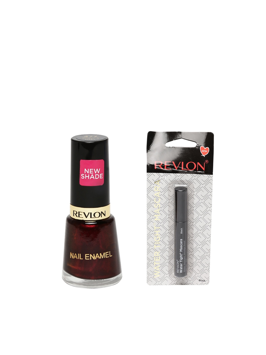 

Revlon Set of Mascara & Nail Polish, Black