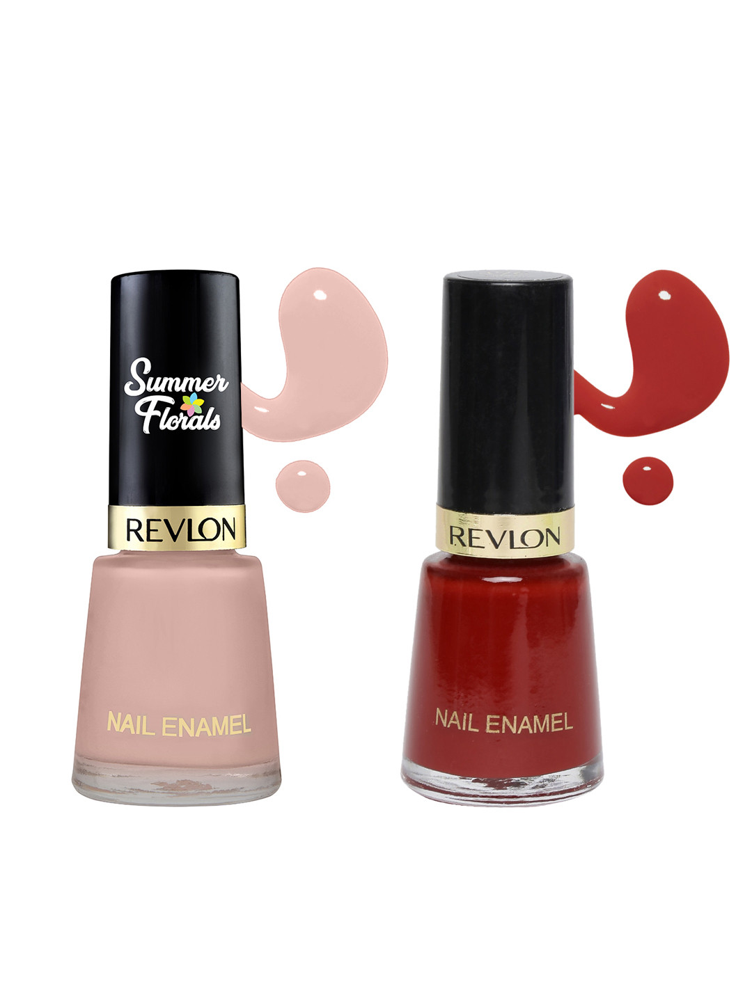 

Revlon Set Of 2 Nail Enamel, Red