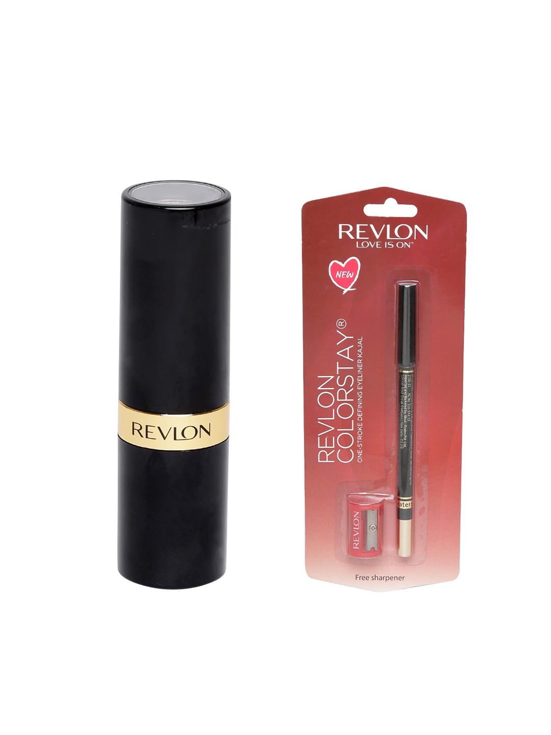 

Revlon Super Lustrous Just Me Matte Lipstick 036 & Blackest Black Eyeliner Kajal Set