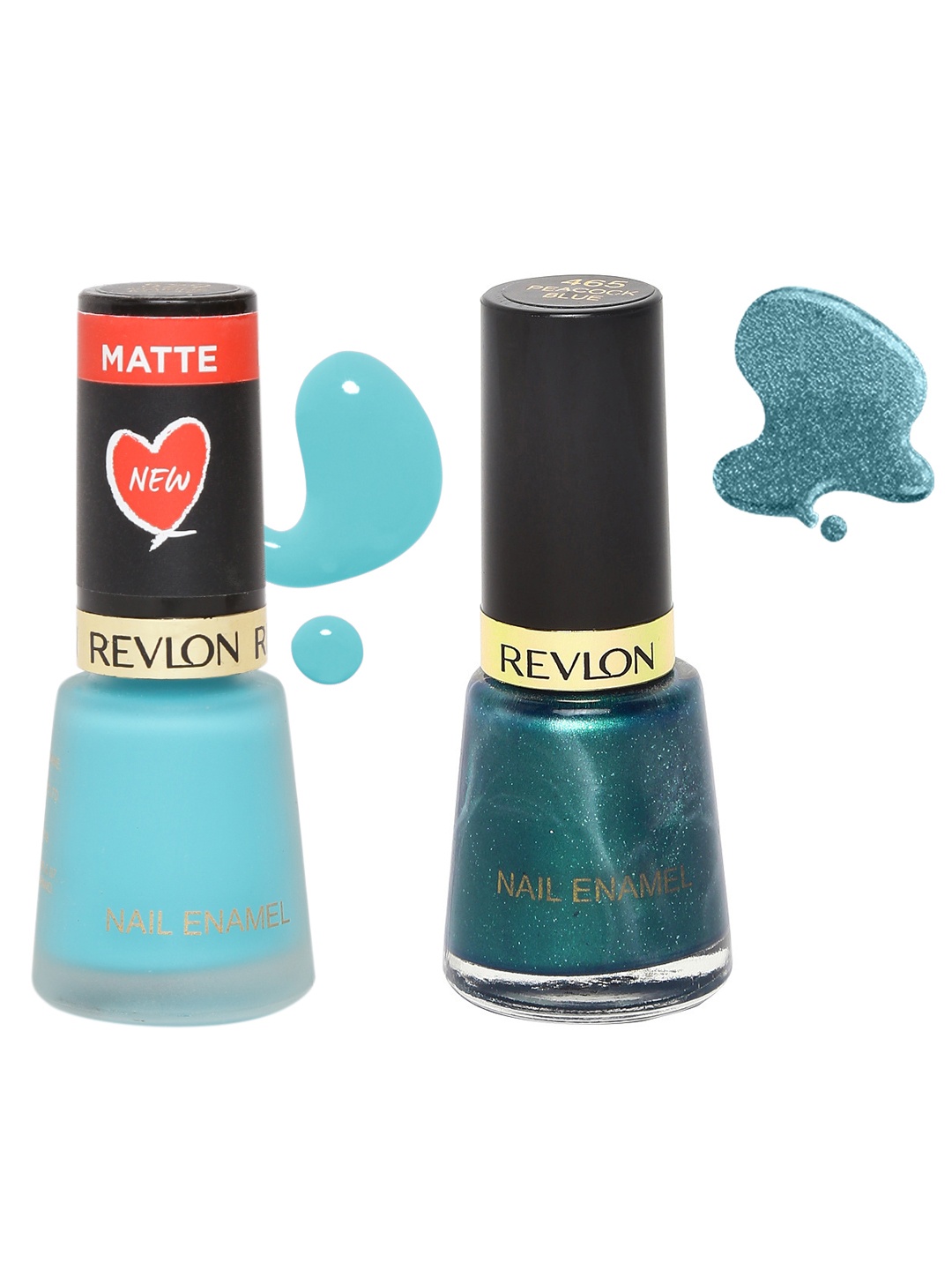 

Revlon Set of 2 Nail Enamels, Blue