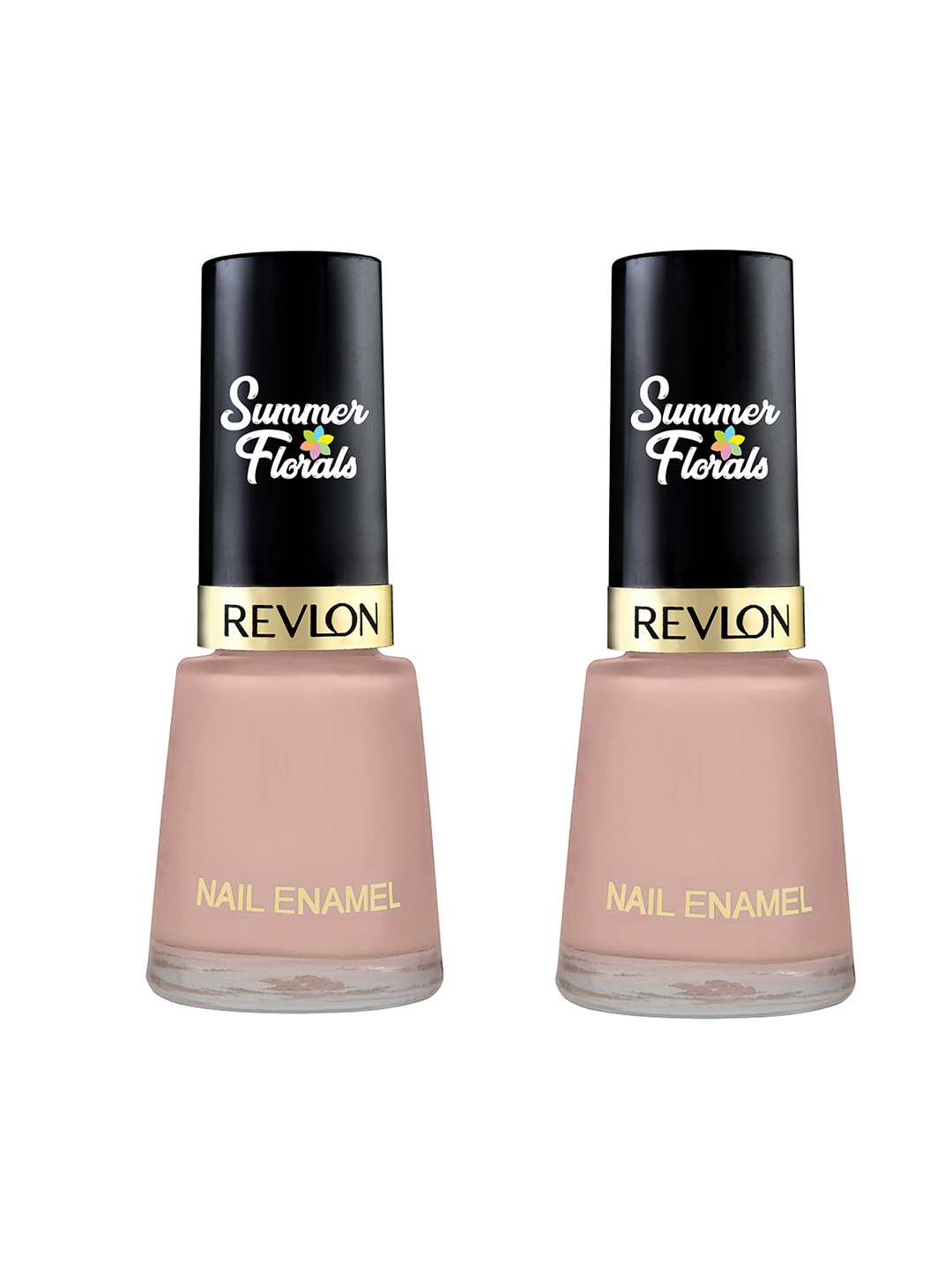 

Revlon Summer Florals Set of Wax Flower 560 & Vintage Candy 568 Nail Enamels, Pink