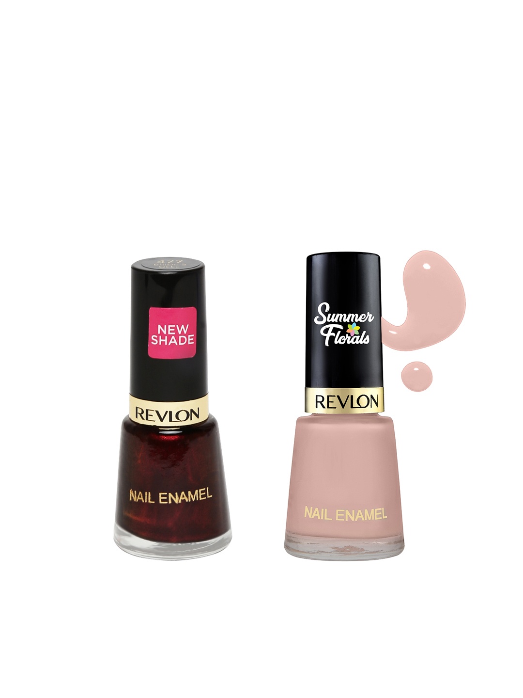 

Revlon Set of 2 Nail Polishes, Maroon