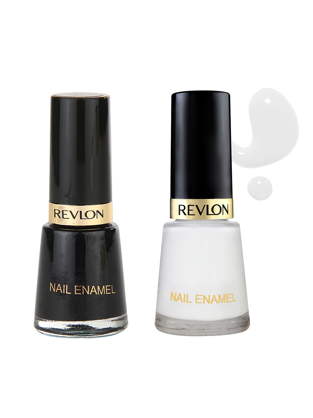 

Revlon Set of 2 Nail Polishes, Black