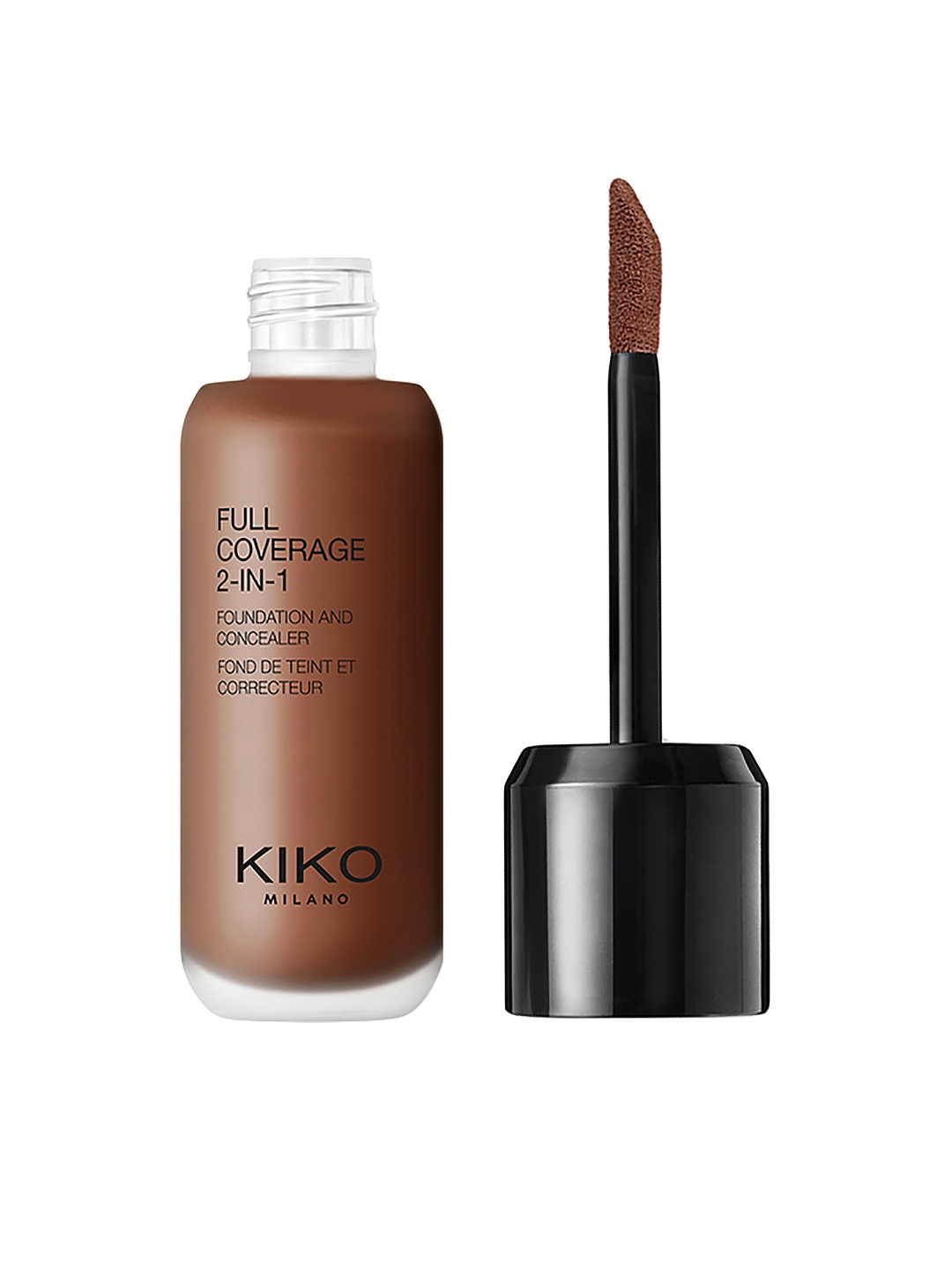 

KIKO MILANO Full Coverage 2-in-1 Foundation & Concealer N170 25 ml, Brown