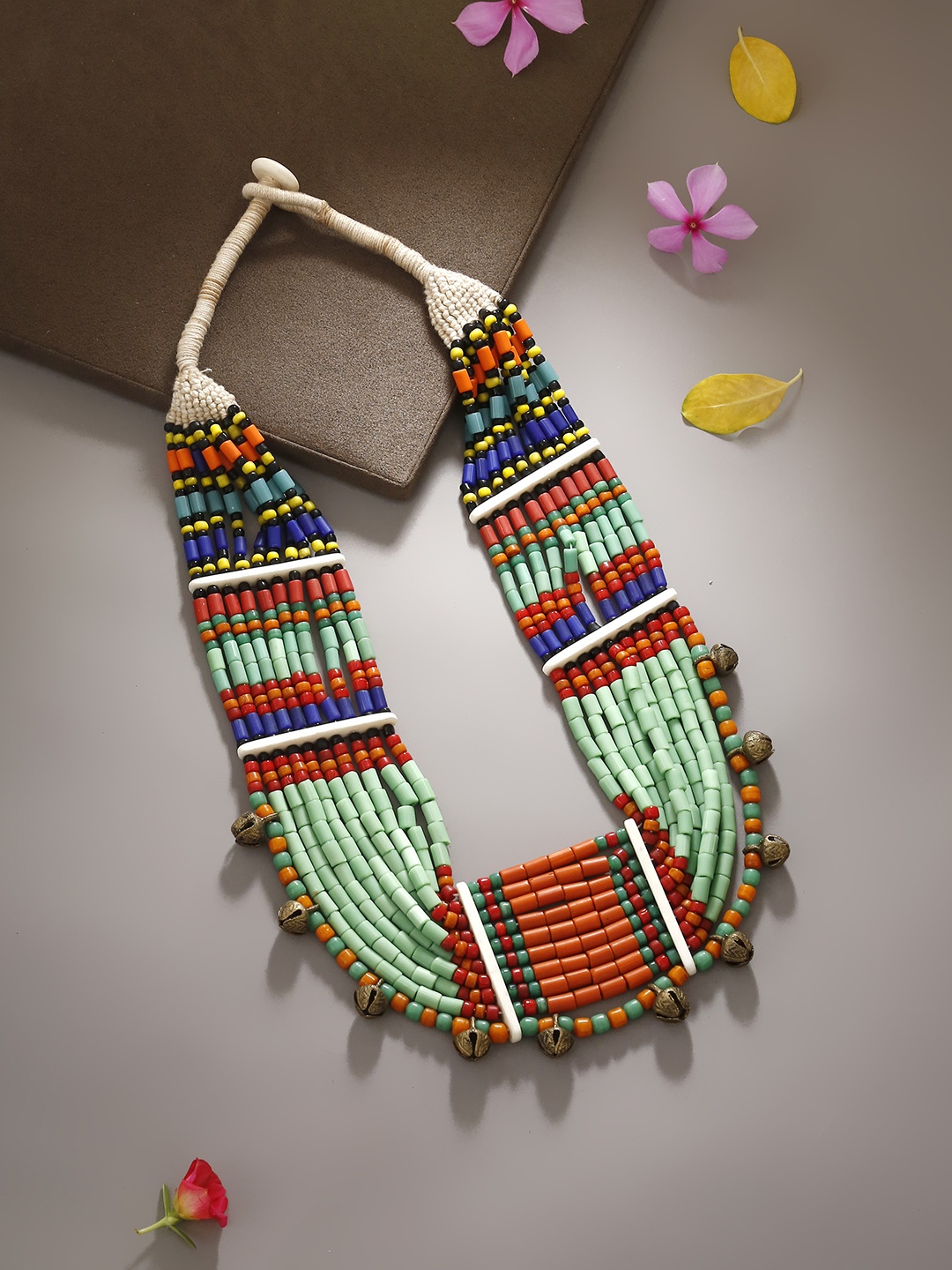 

Bamboo Tree Jewels Multicoloured Antique Chain, Multi