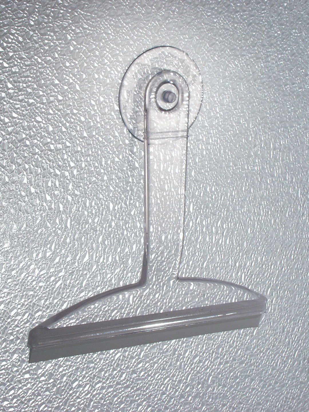 

INTERDESIGN Pack of 2 Plastic Suction Squeegee Shower Window Cleaner, White