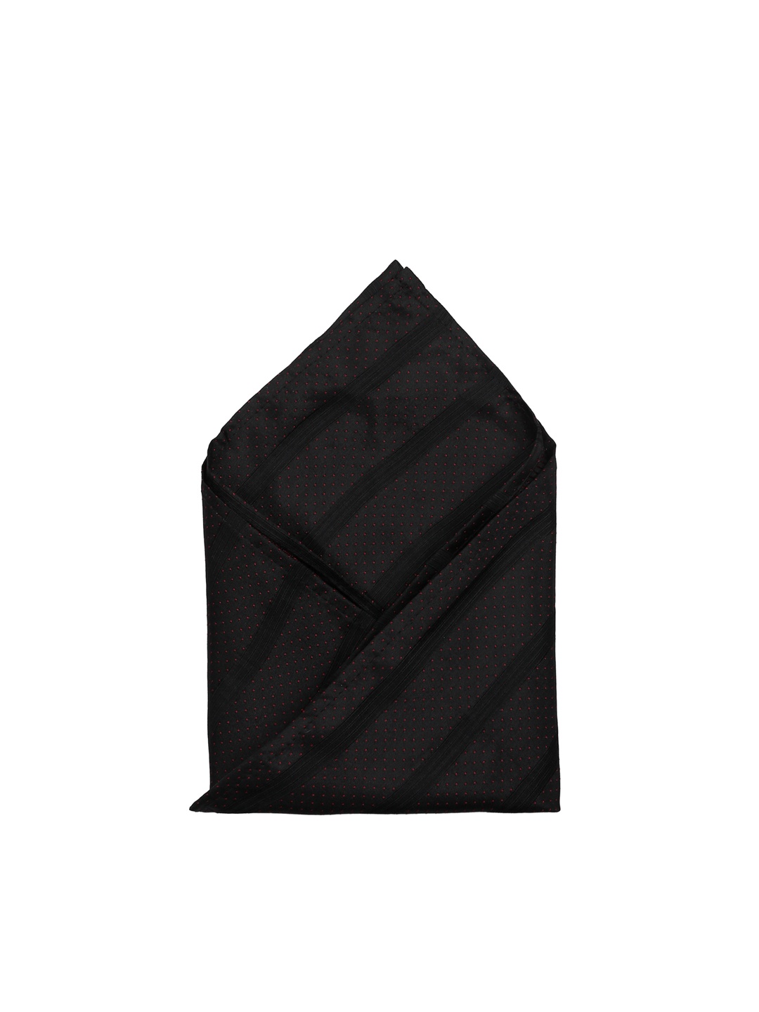 

Park Avenue Men Black Patterned Pocket Square
