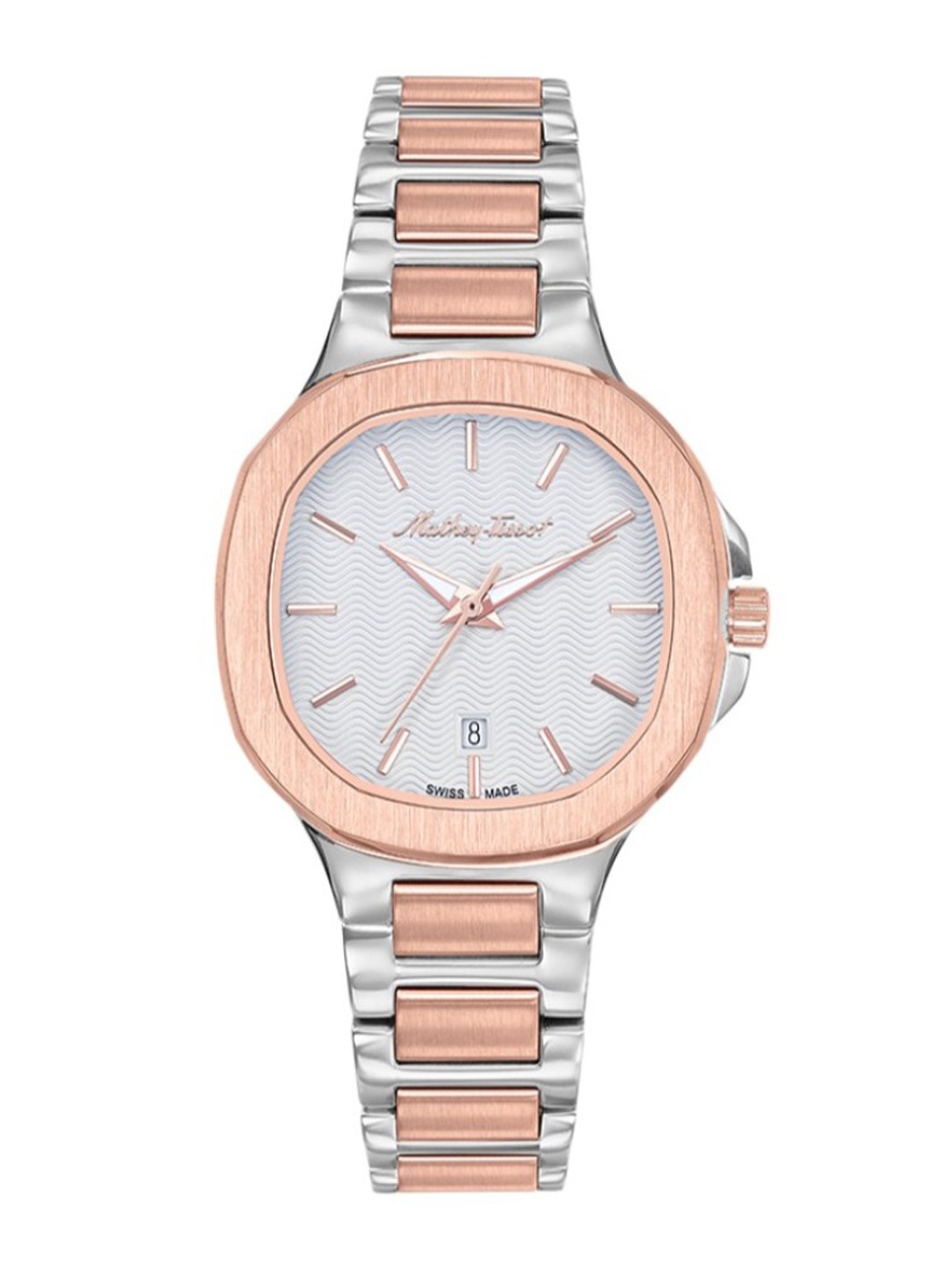 

Mathey-Tissot Swiss Made Women White Analogue Watch D152RA