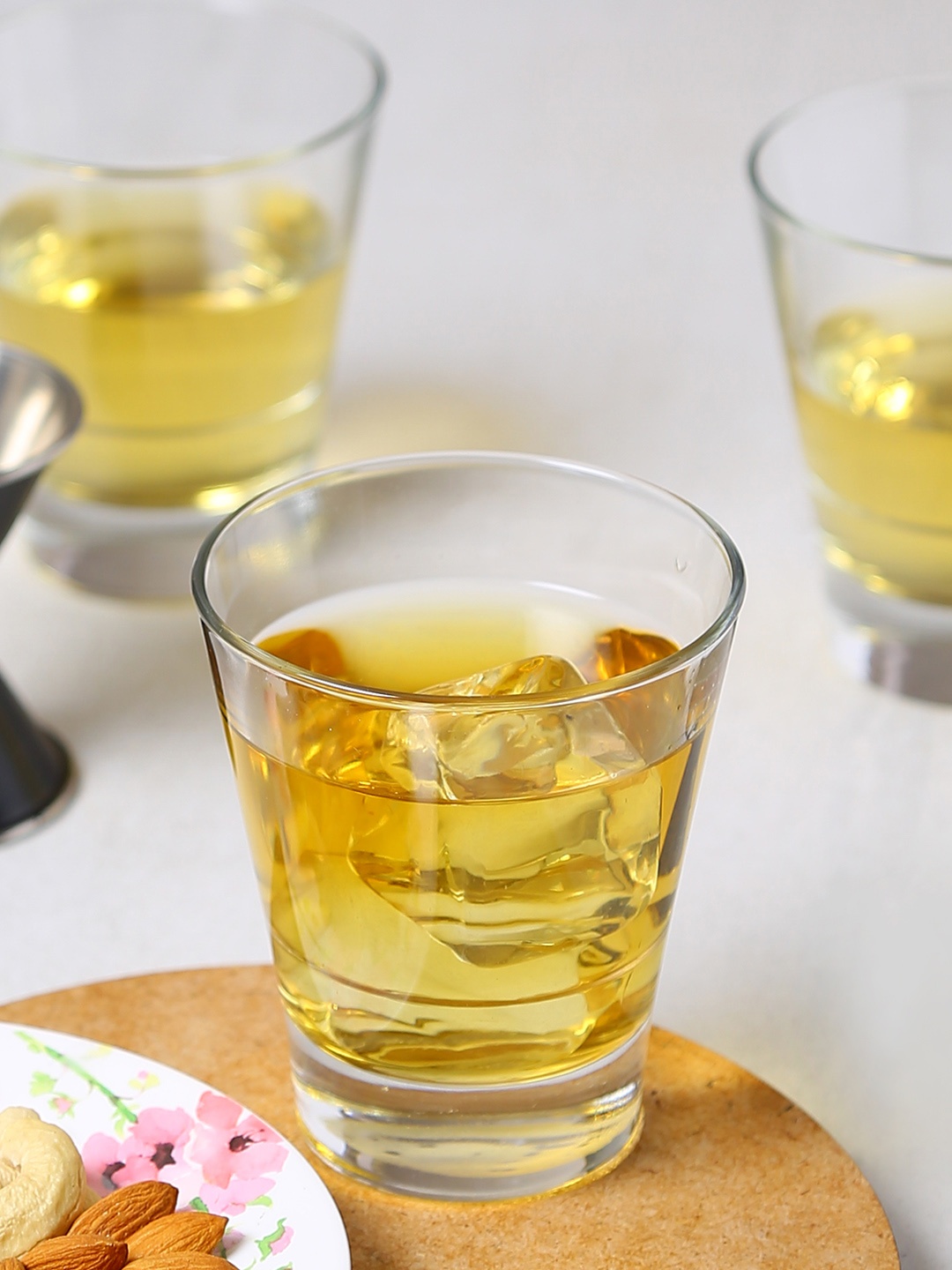 

Uniglass Set of 6 Transparent Lead-Free Oxford Whiskey Glass 255ml