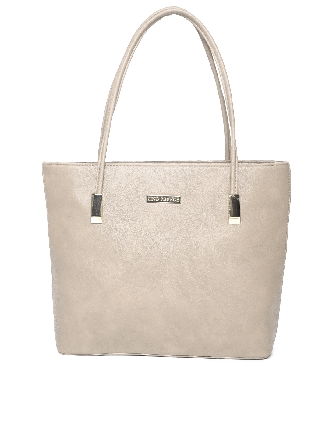 

Lino Perros Beige Solid Shoulder Bag