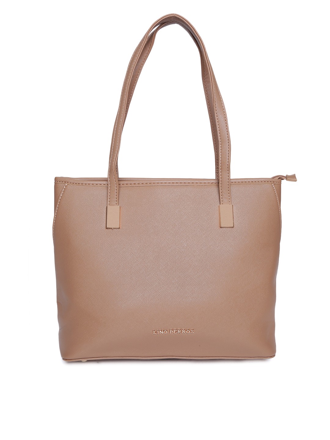 

Lino Perros Beige Solid Shoulder Bag