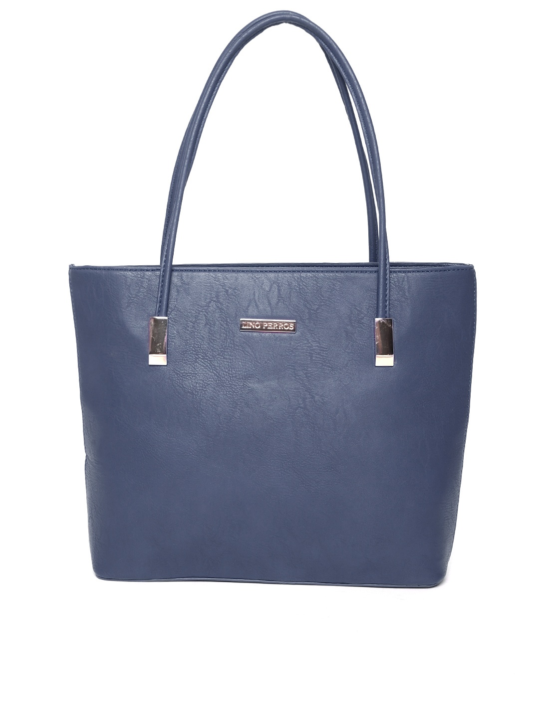 

Lino Perros Navy Blue Solid Shoulder Bag