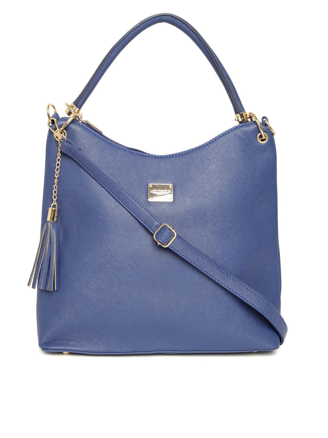 

Lino Perros Blue Solid Shoulder Bag