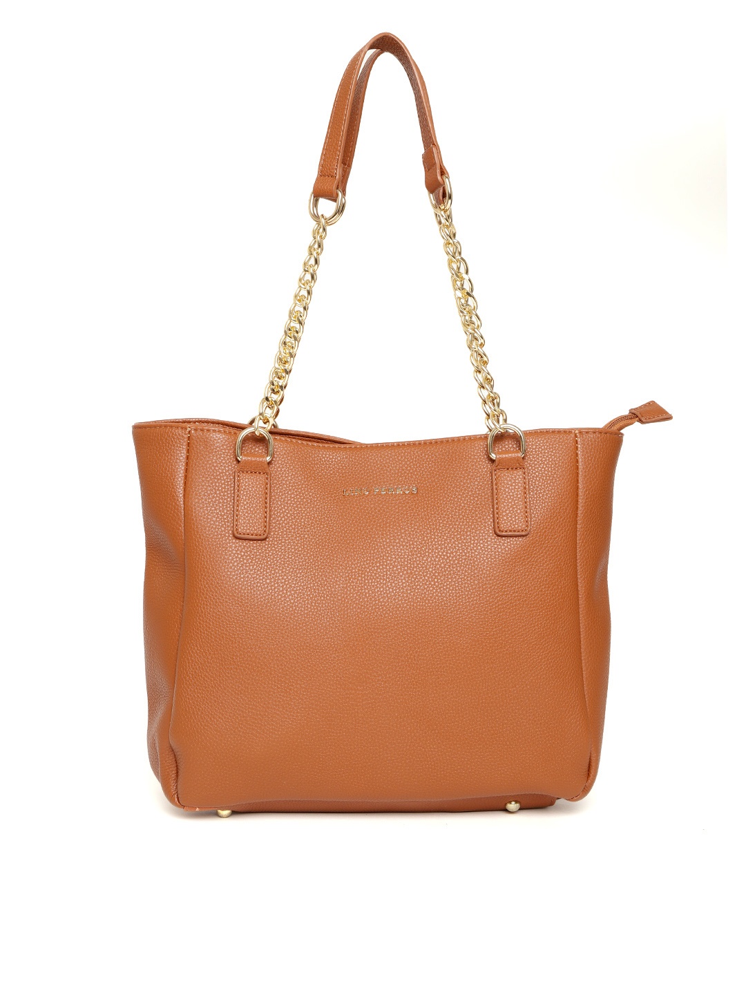 

Lino Perros Tan Brown Solid Shoulder Bag