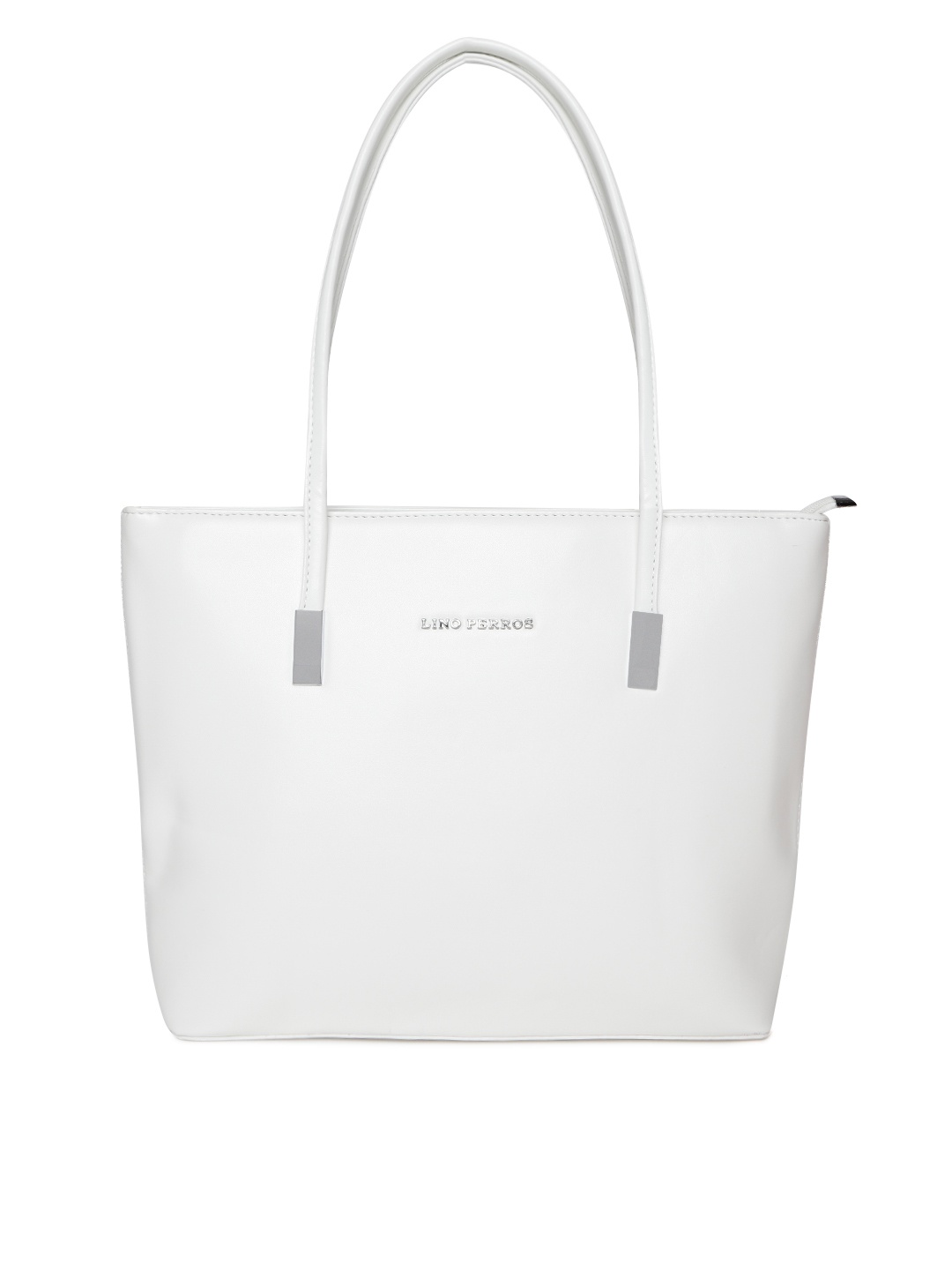 

Lino Perros White Solid Shoulder Bag