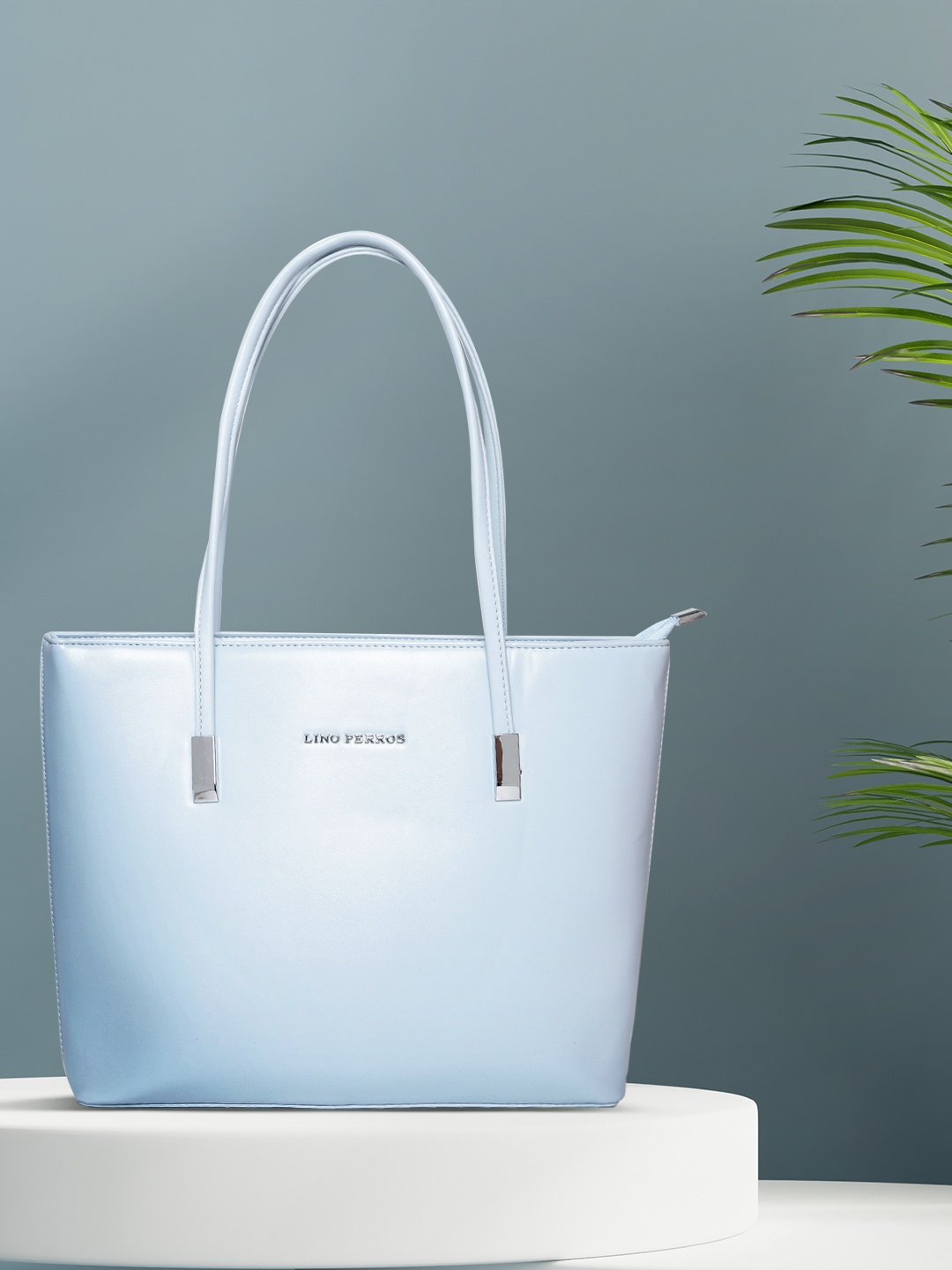 

Lino Perros Blue Solid Shoulder Bag