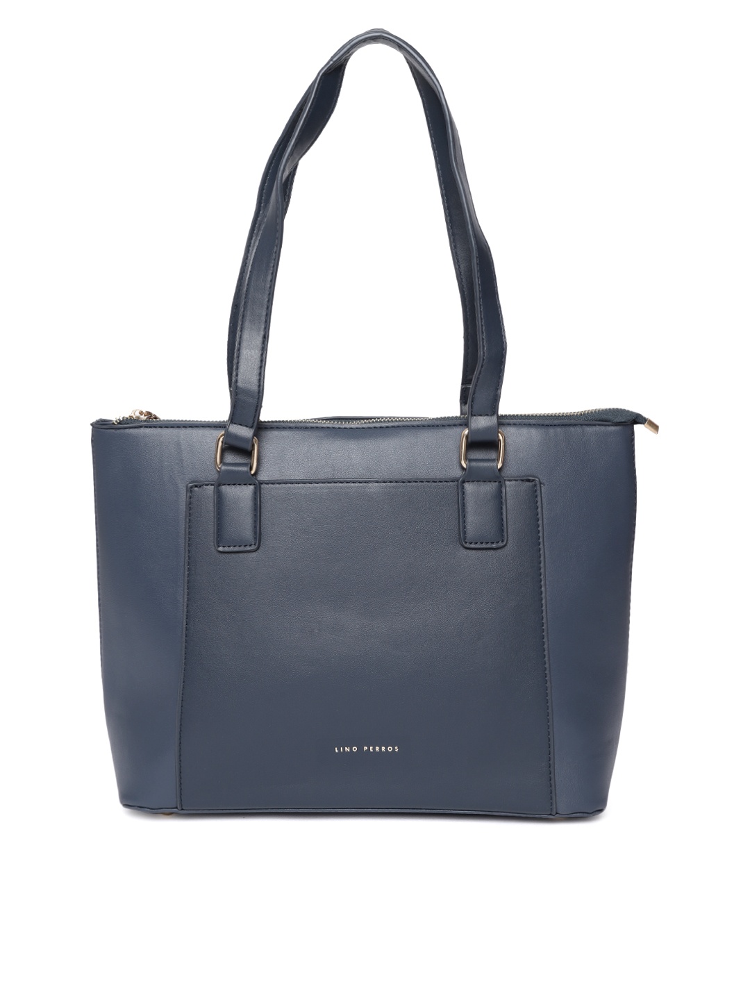 

Lino Perros Navy Blue Solid Shoulder Bag