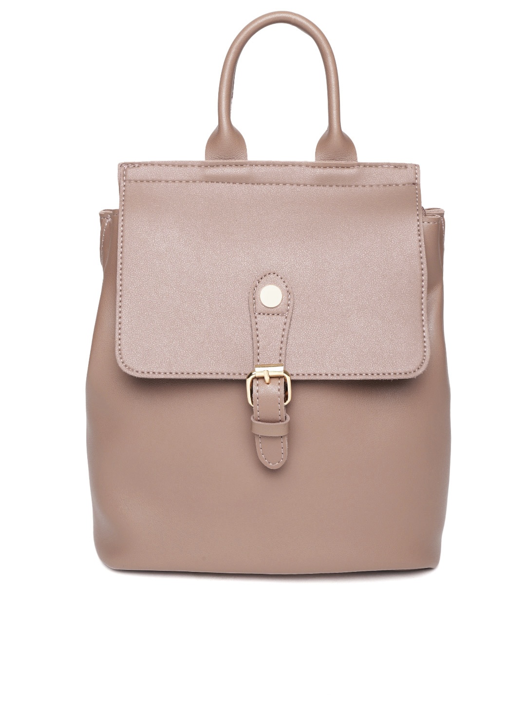 

Lino Perros Women Dusty Pink Solid Backpack