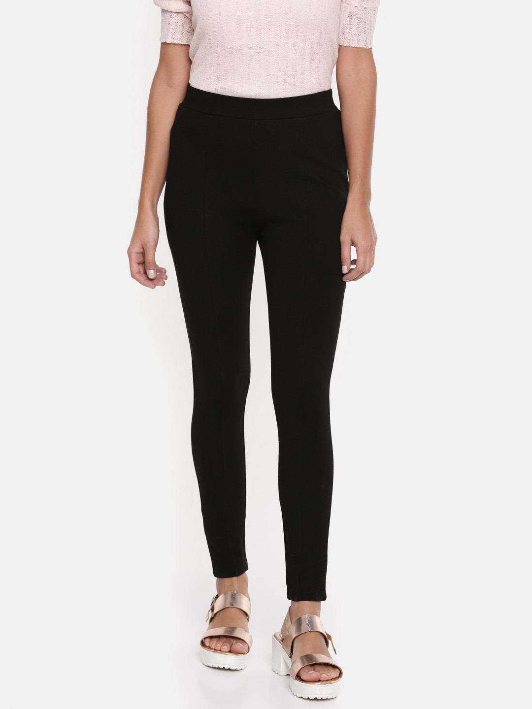 

CODE by Lifestyle Women Black Treggings