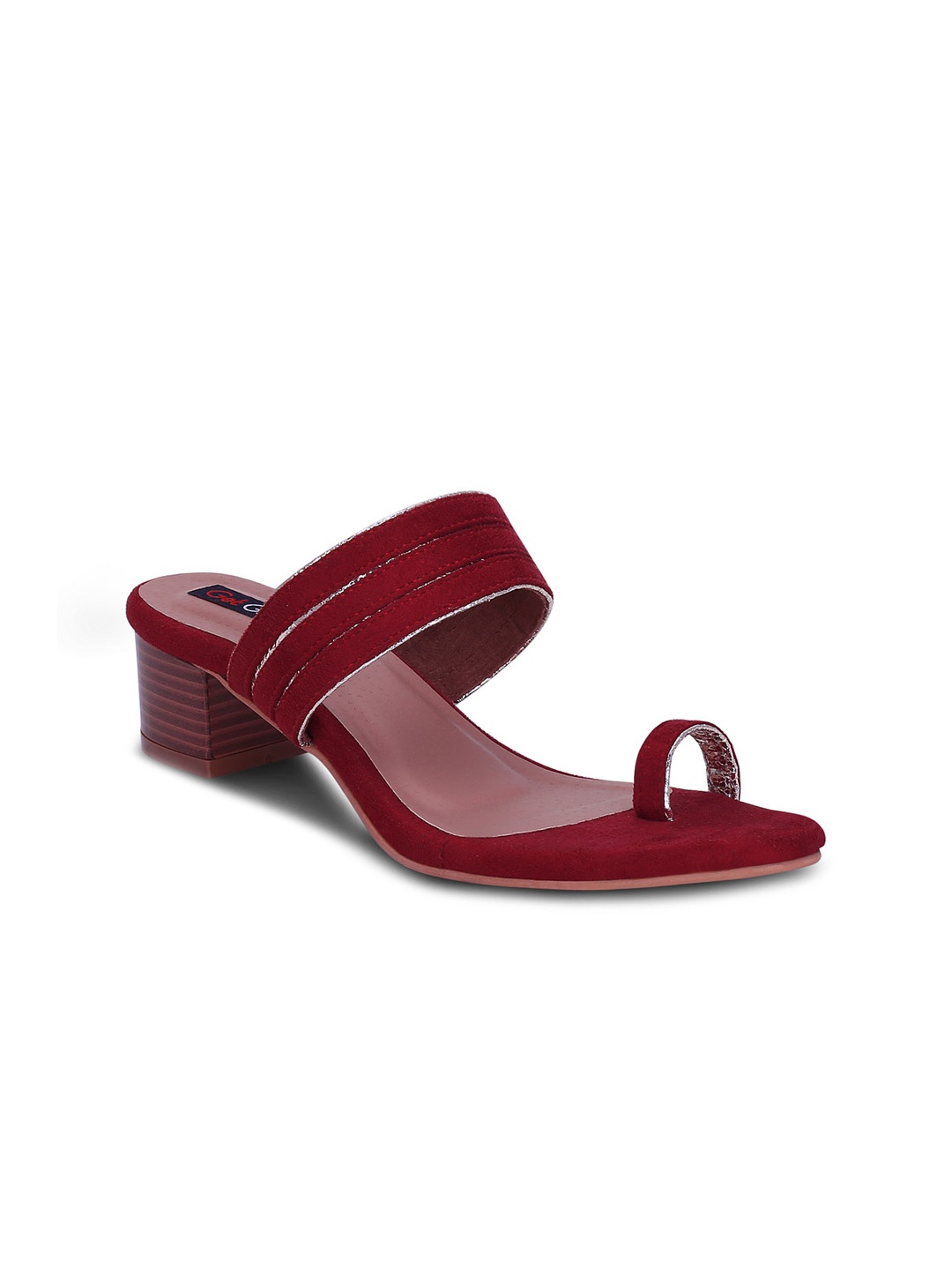 

Get Glamr Women Maroon Solid Heels