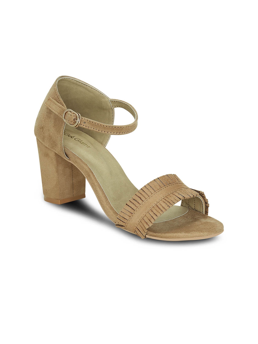 

Get Glamr Women Beige Solid Heels