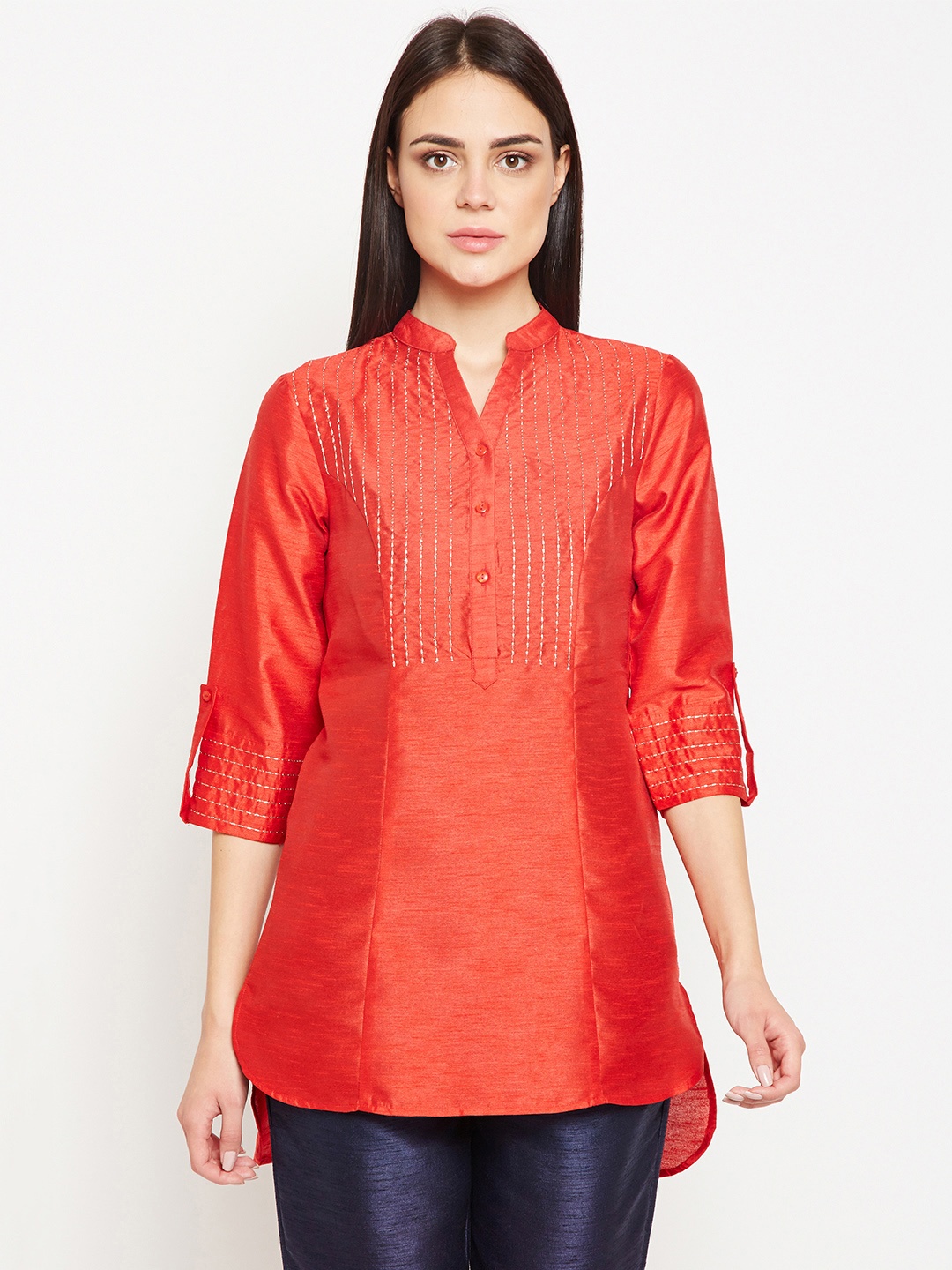 

Oxolloxo Red Solid Tunic