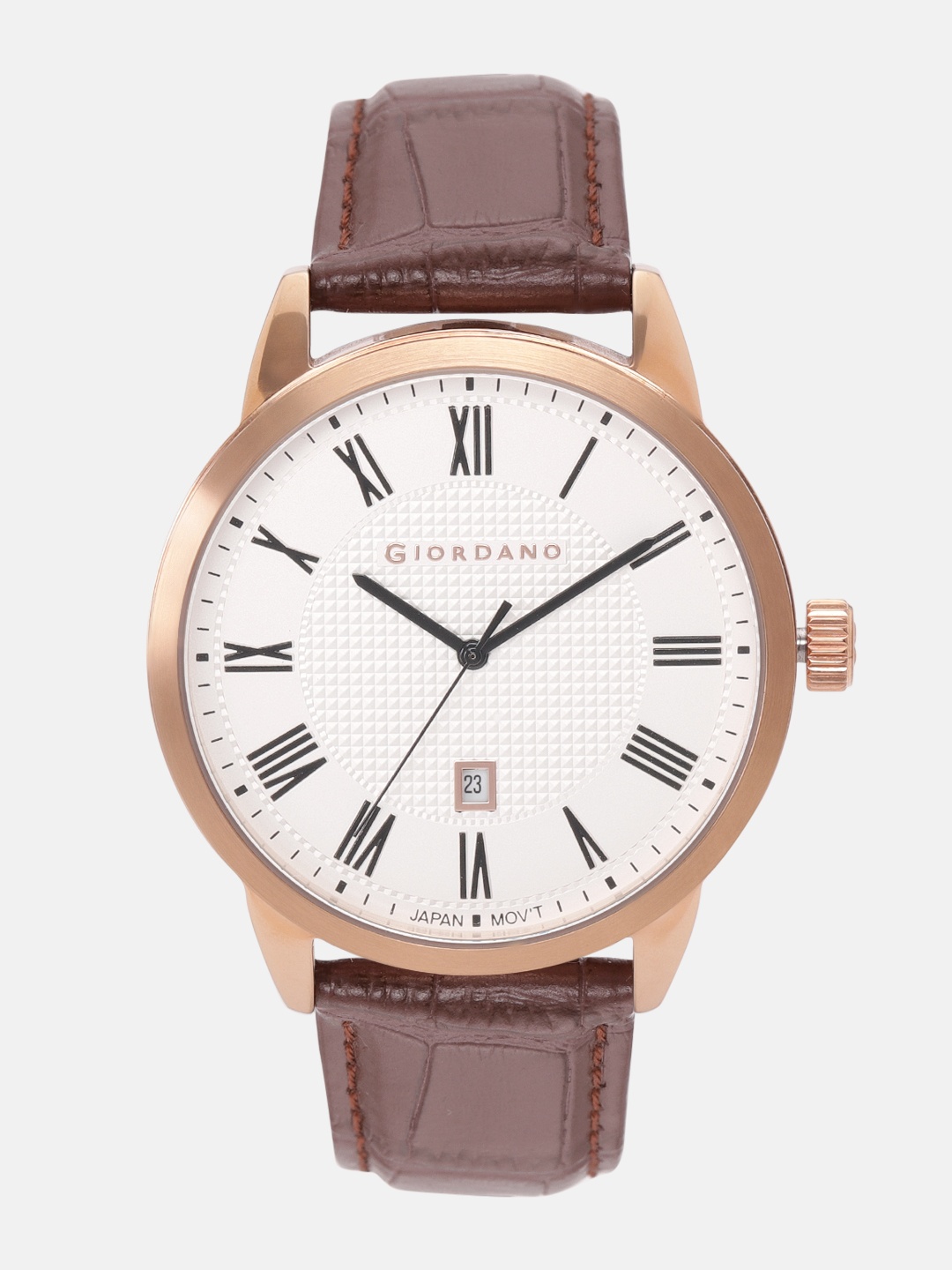 

GIORDANO Men Off-White Analogue Watch 7748567