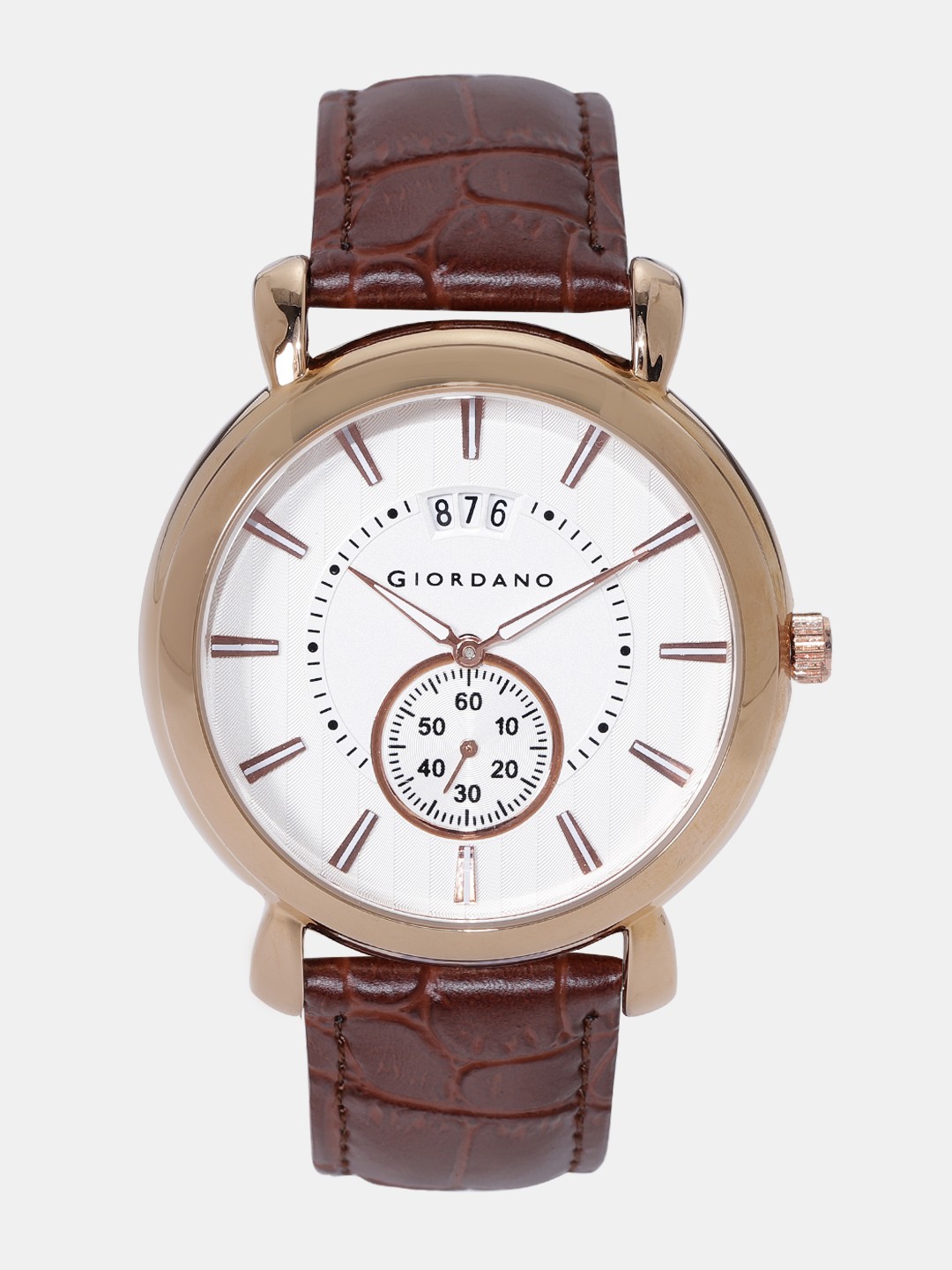 

GIORDANO Men Off-White Analogue Watch C1147-03