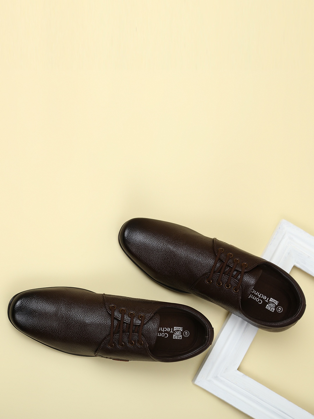 

Red Chief Men Brown Leather Derbys