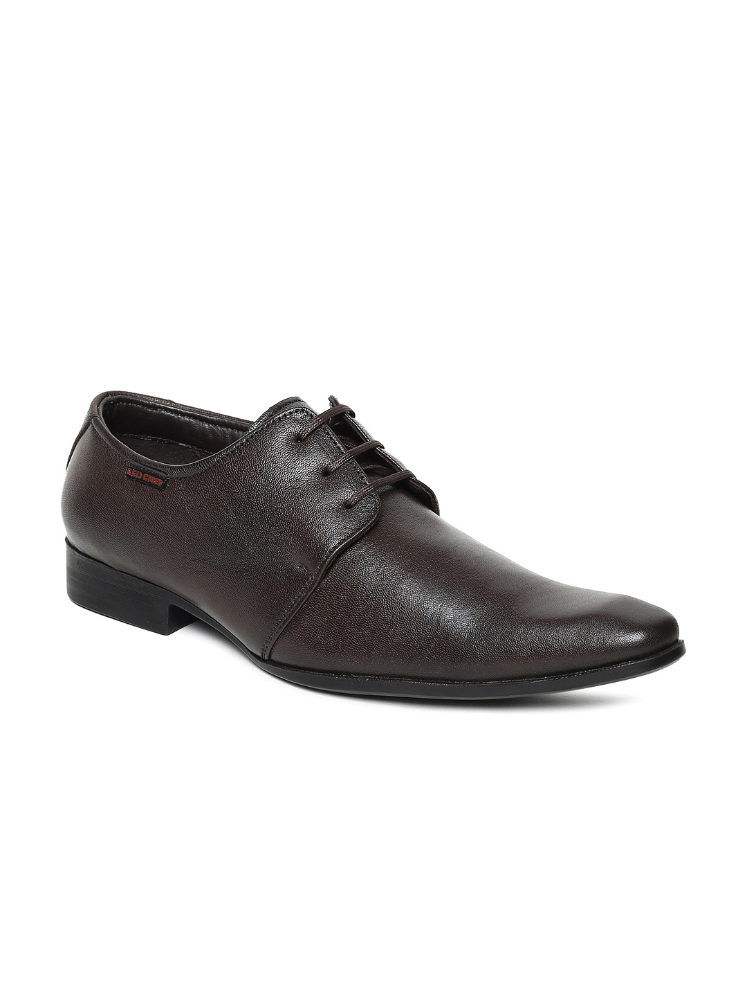 

Red Chief Men Brown Leather Formal Derbys