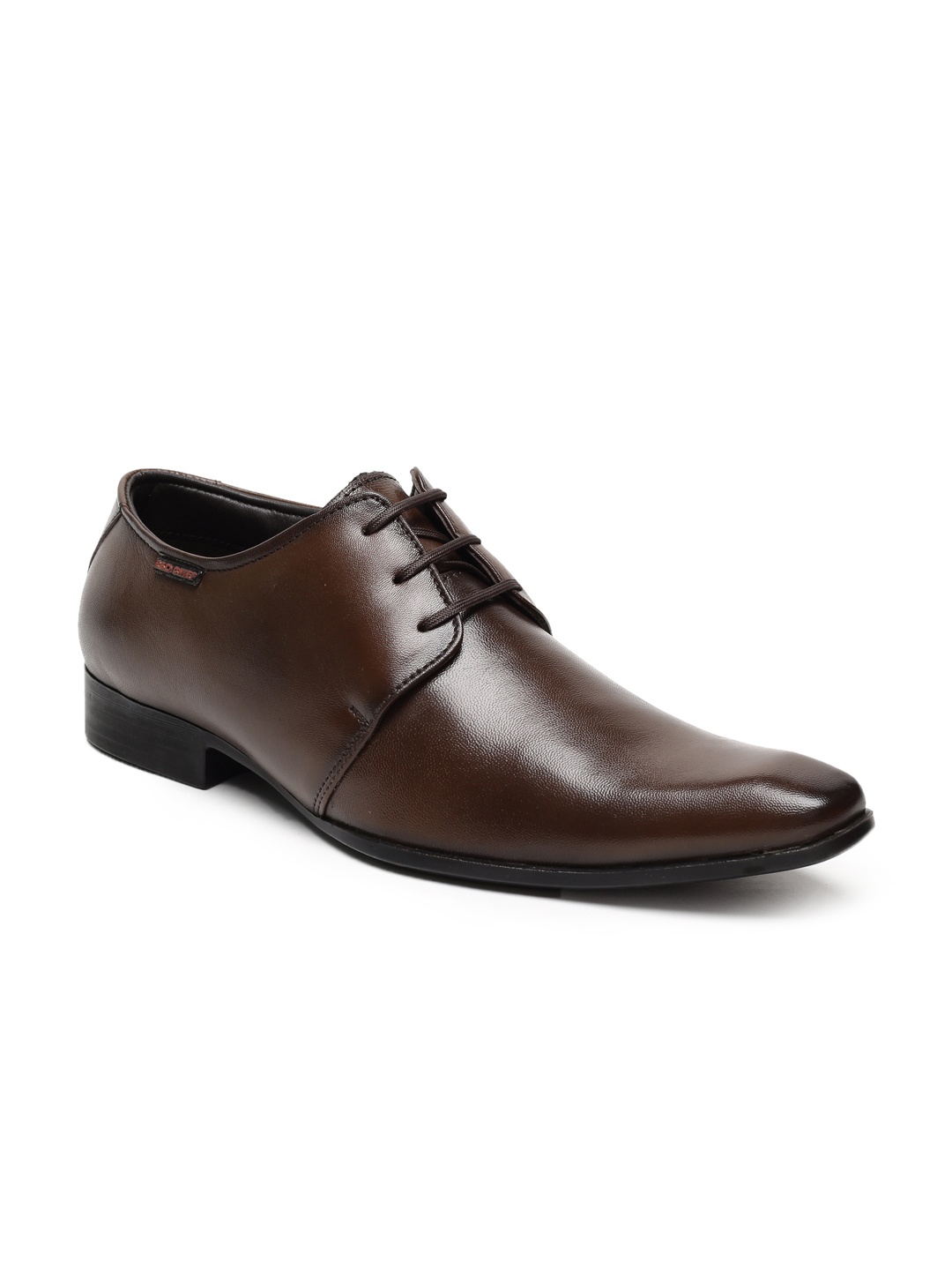 

Red Chief Men Brown Formal Leather Derby Shoes