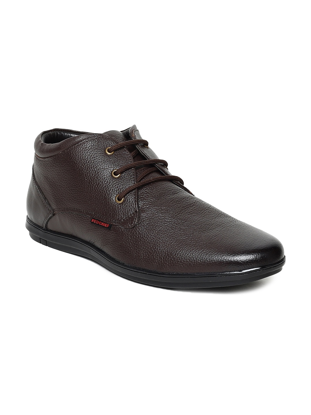 

Red Chief Men Brown Leather Formal Derbys
