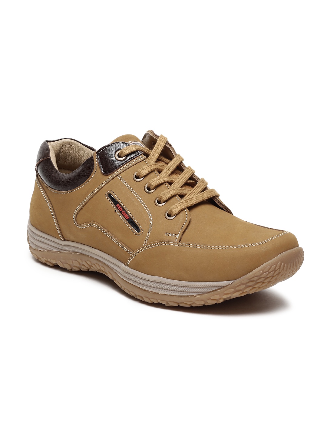 

Red Chief Men Brown Leather Sneakers