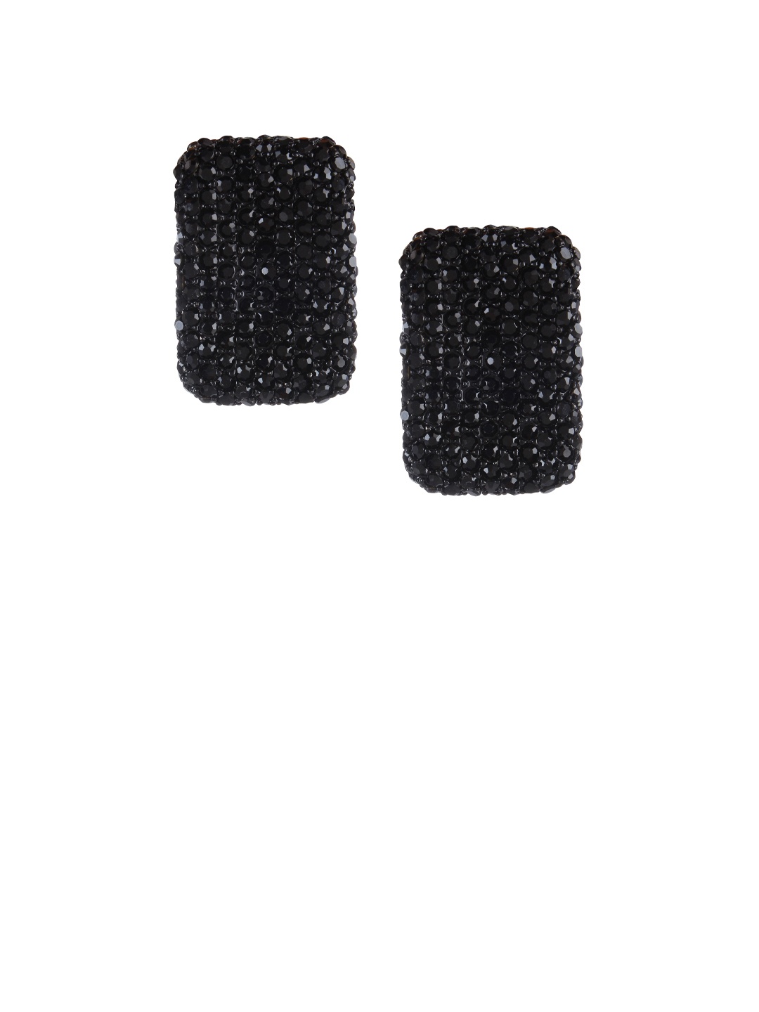 

Mali Fionna Black Square Studs