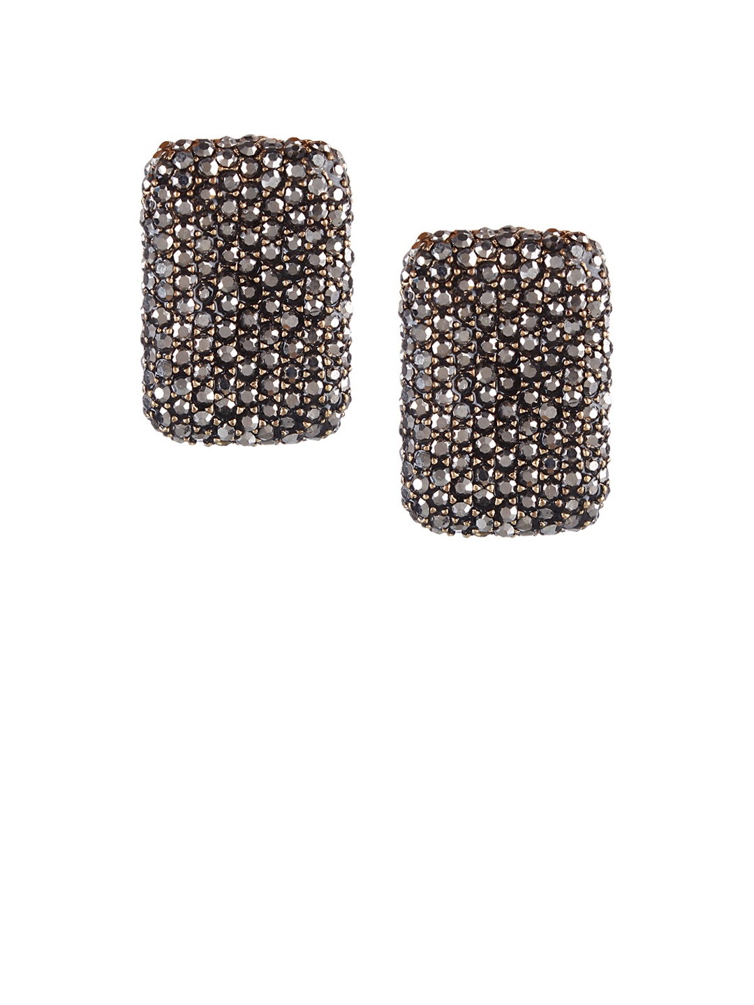 

Mali Fionna Black Square Studs