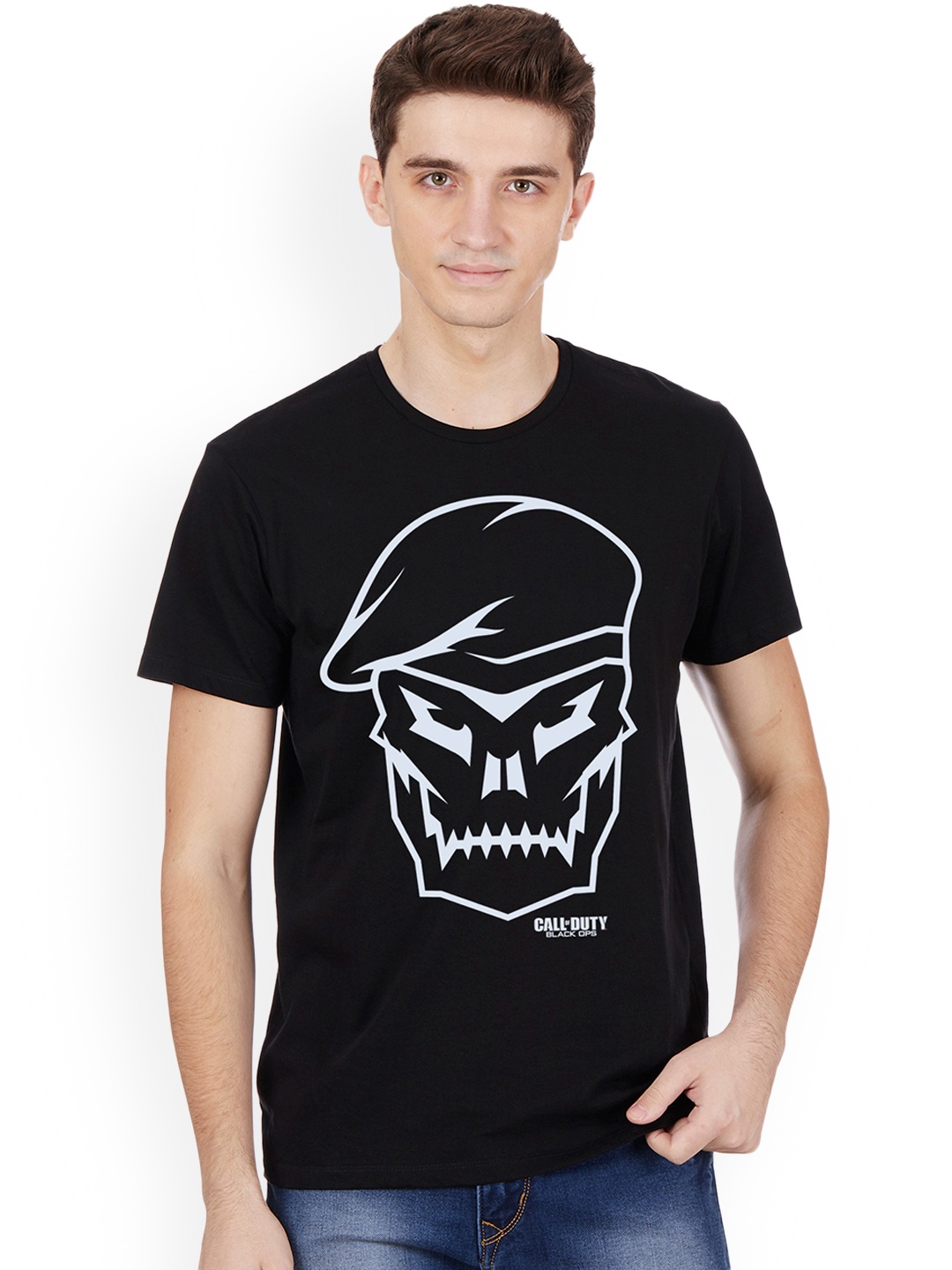 

Free Authority Call of Duty Print Pure Cotton T-shirt, Black