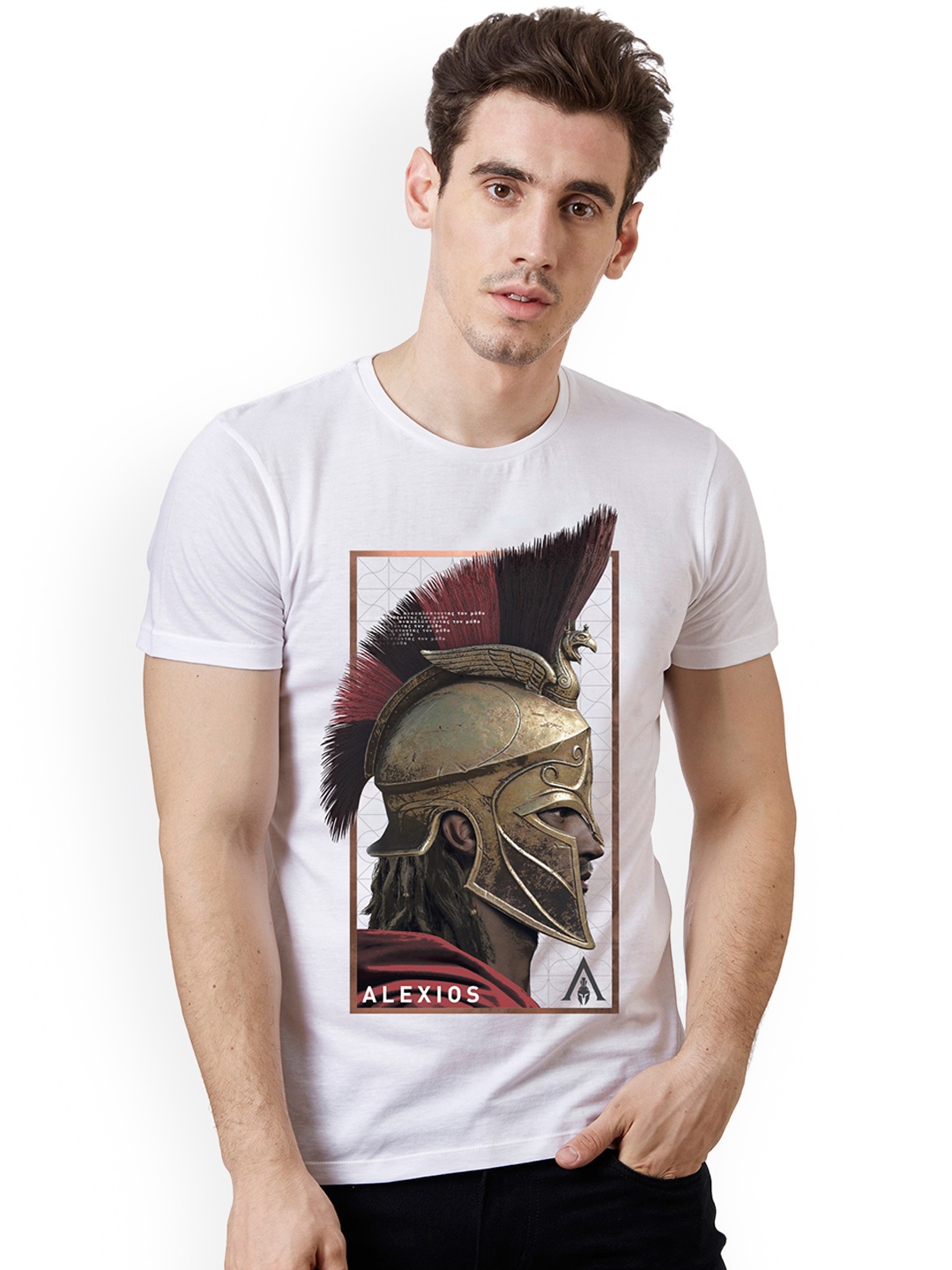 

Free Authority AssassinS Creed featured White Tshirt for Men