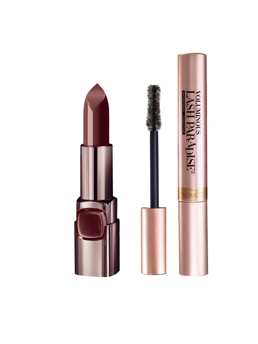

LOreal Paris Set of Lipstick & Mascara, Black