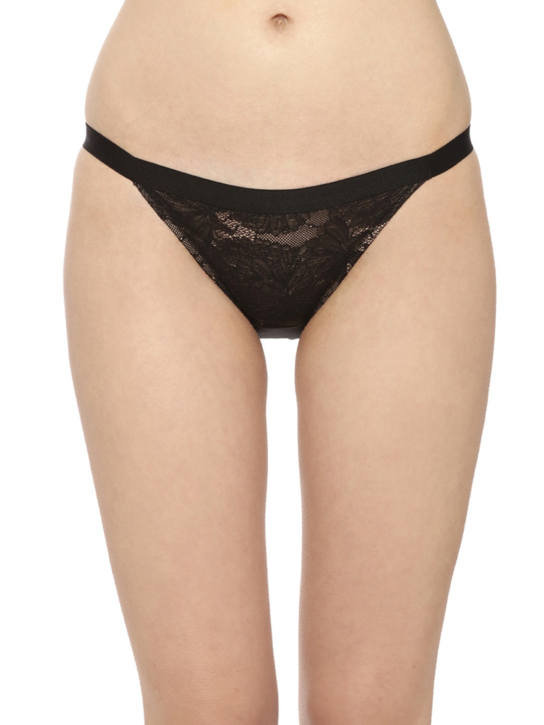 

Triumph Women Black Fashion 143 Modern Lace Tanga Brief 7613139587637
