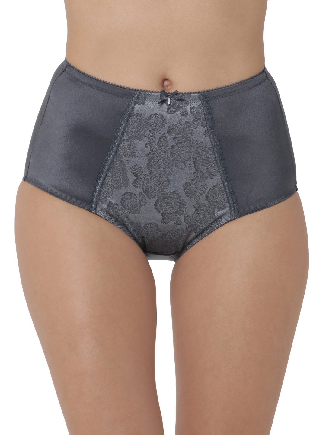 

Triumph Jolly Fit Deluxe Classics High Waist Full Coverage Brief, Grey