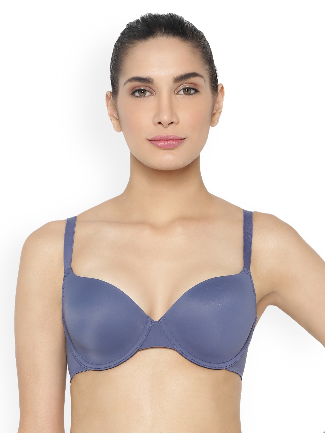 

Triumph T-Shirt Bra 77 Wired Padded Seamless Everyday Bra, Blue