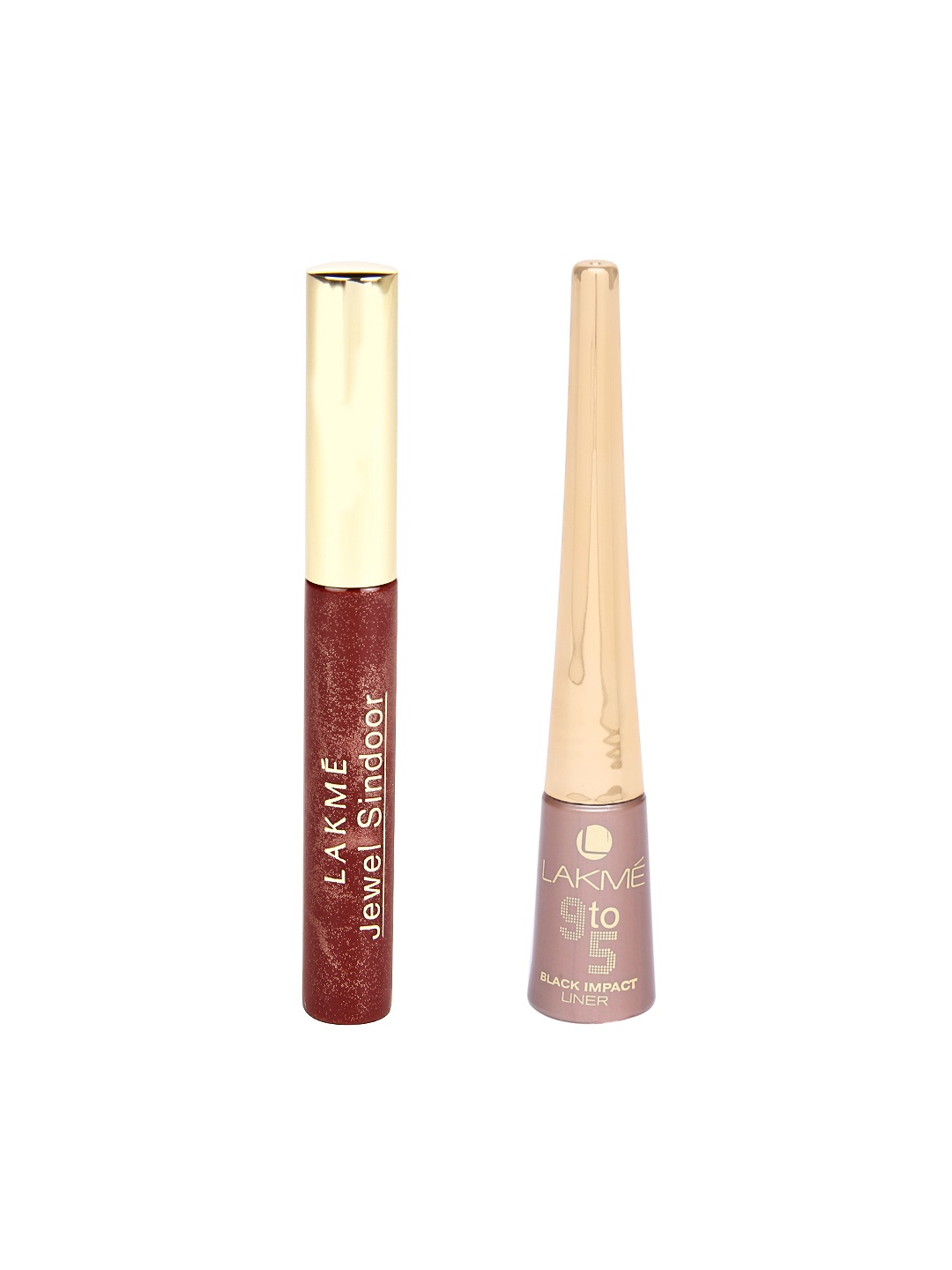 

Lakme Black Impact Eyeliner & Jewel Sindoor, Red
