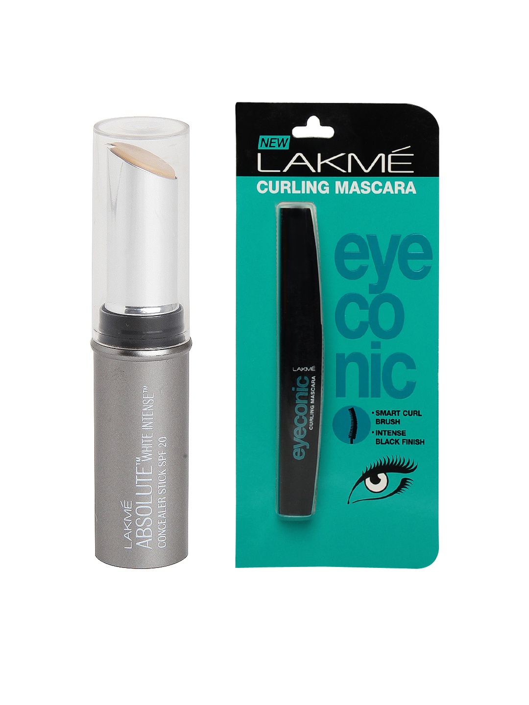 

Lakme Set of Mascara & Concealer Stick, Beige