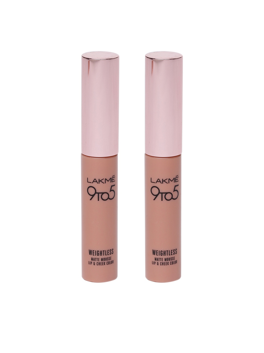

Lakme Set Of 2 Lip & Cheek Color 9 g, Nude