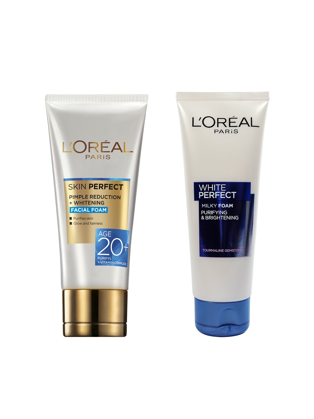 

LOreal Paris Set of 2 Foam Face Wash, White