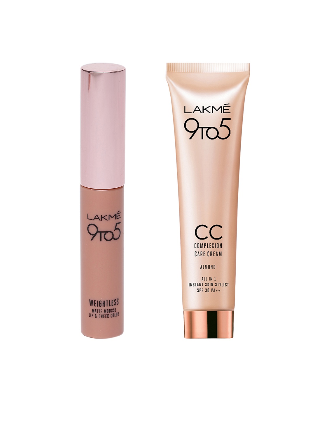 

Lakme Set Of Lip Color & Complexion Care Cream, Nude